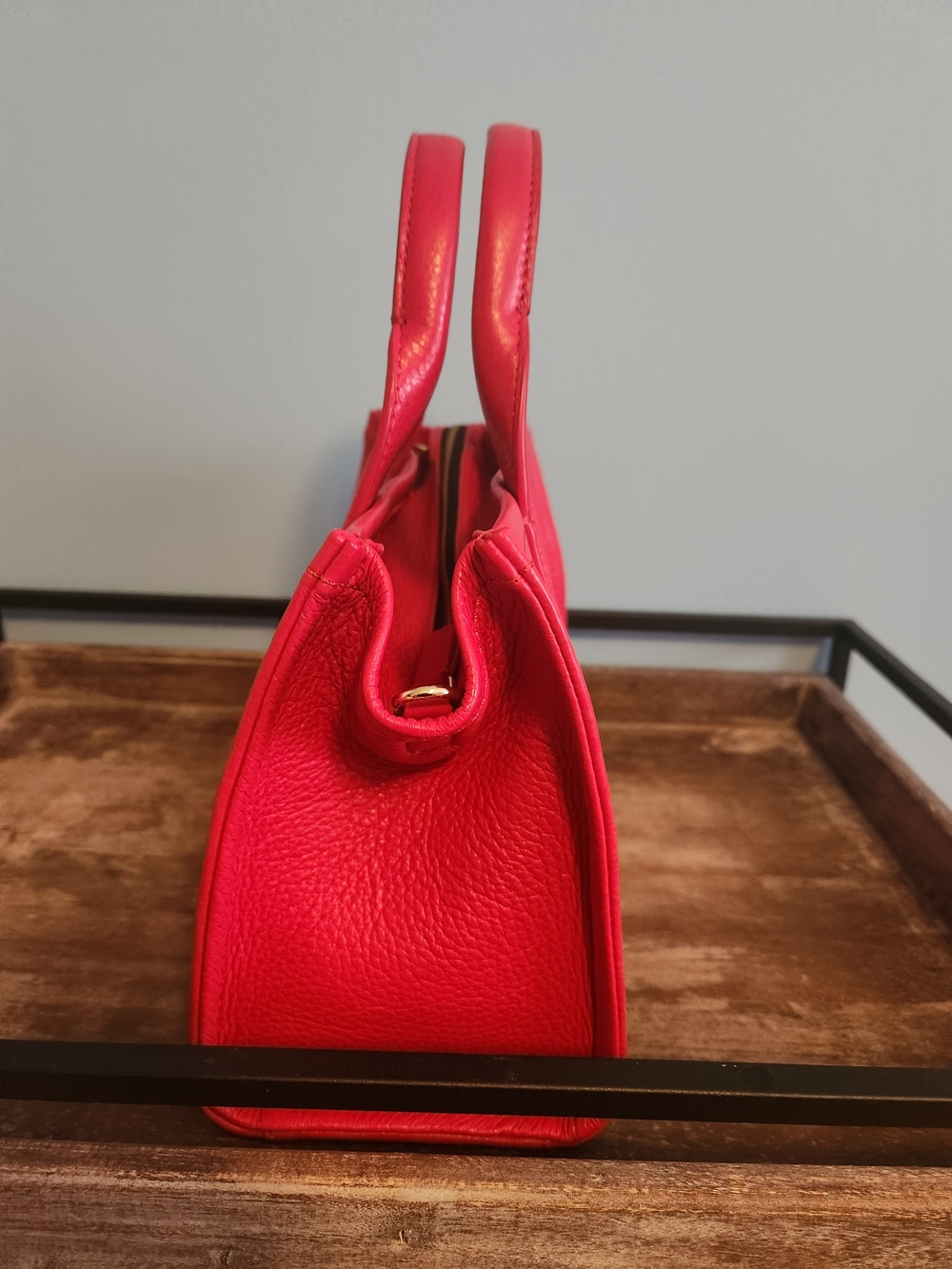 Marc Jacobs Red The Tote Bag - Leather Satchel In Sought After Red - Picture 4 of 7